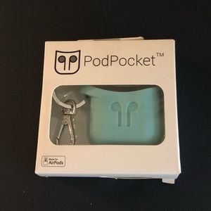 AirPods Silicone Case; Mint Green